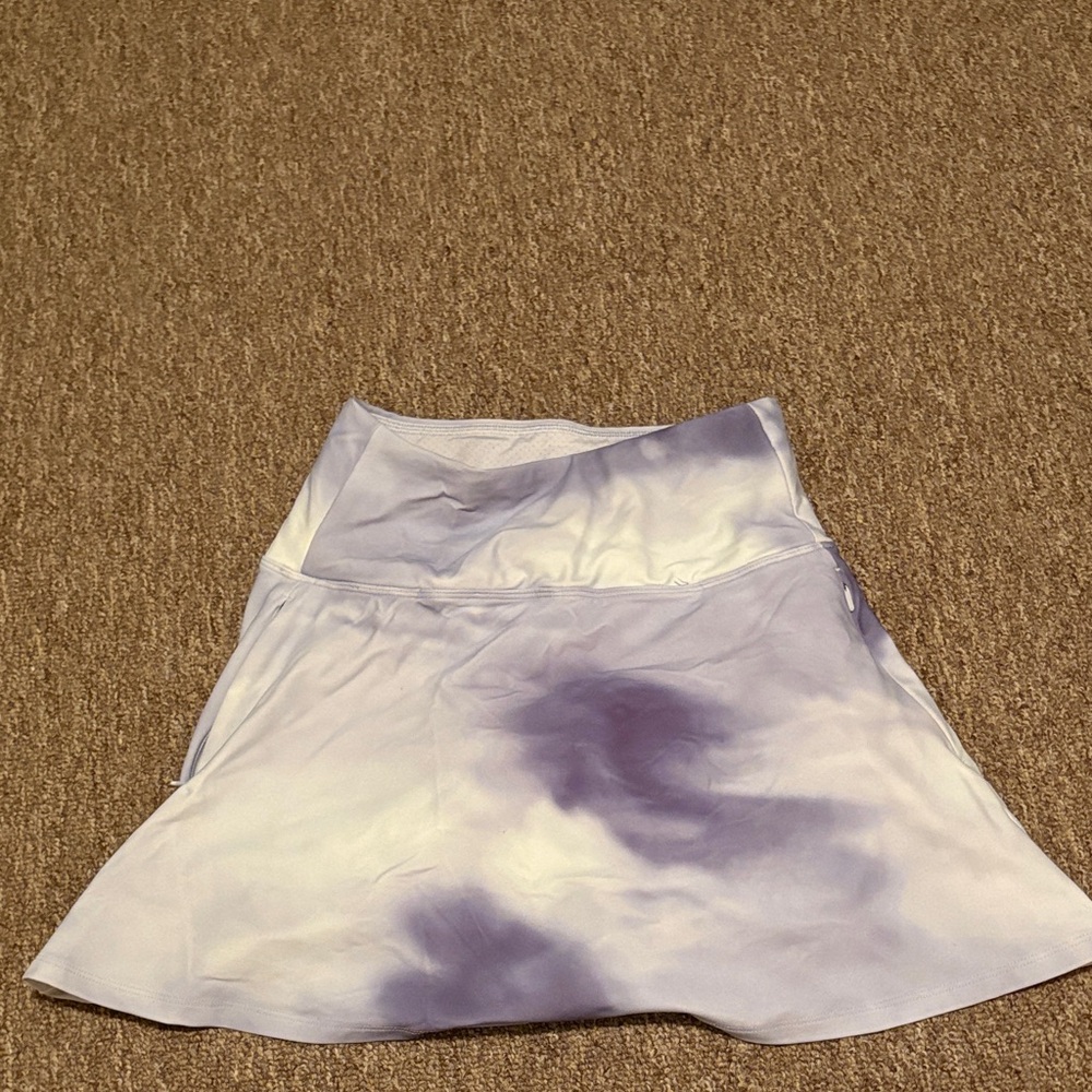 Blue Tie-Dye Skort